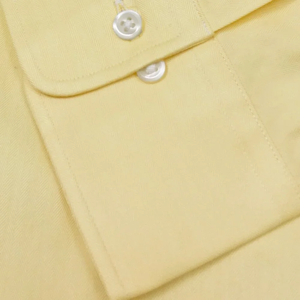NEW Polo Ralph Lauren Regent Style Dress Shirt! 15.5 32 33 Yellow Classic Fit